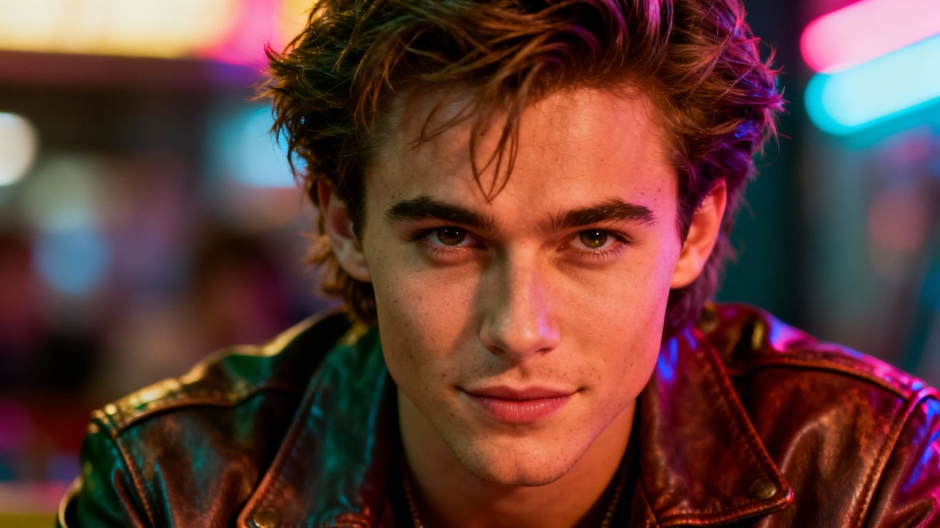 Austin Butler in a stylish 90s thriller.