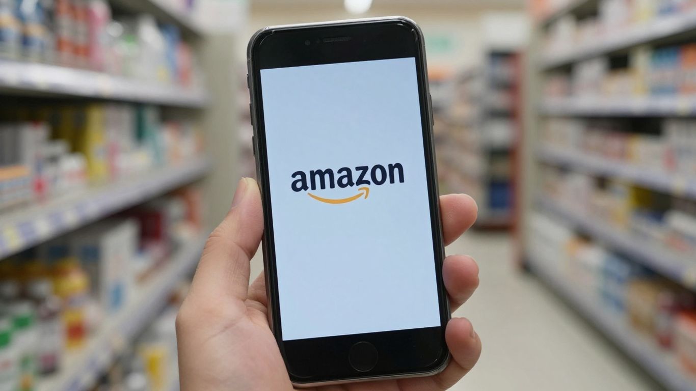 Amazon PPC advertising growth strategy on a smartphone.