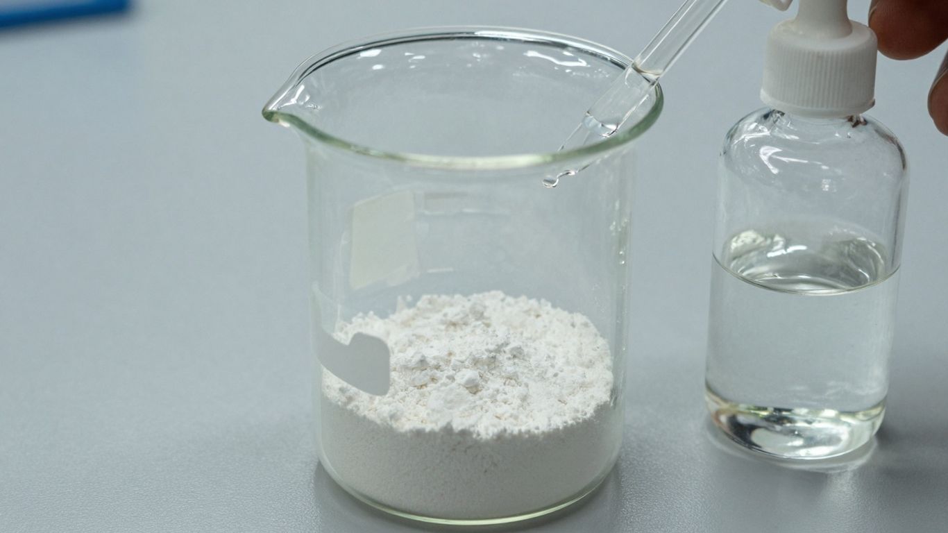 Powder and liquid for mixing SARMs.
