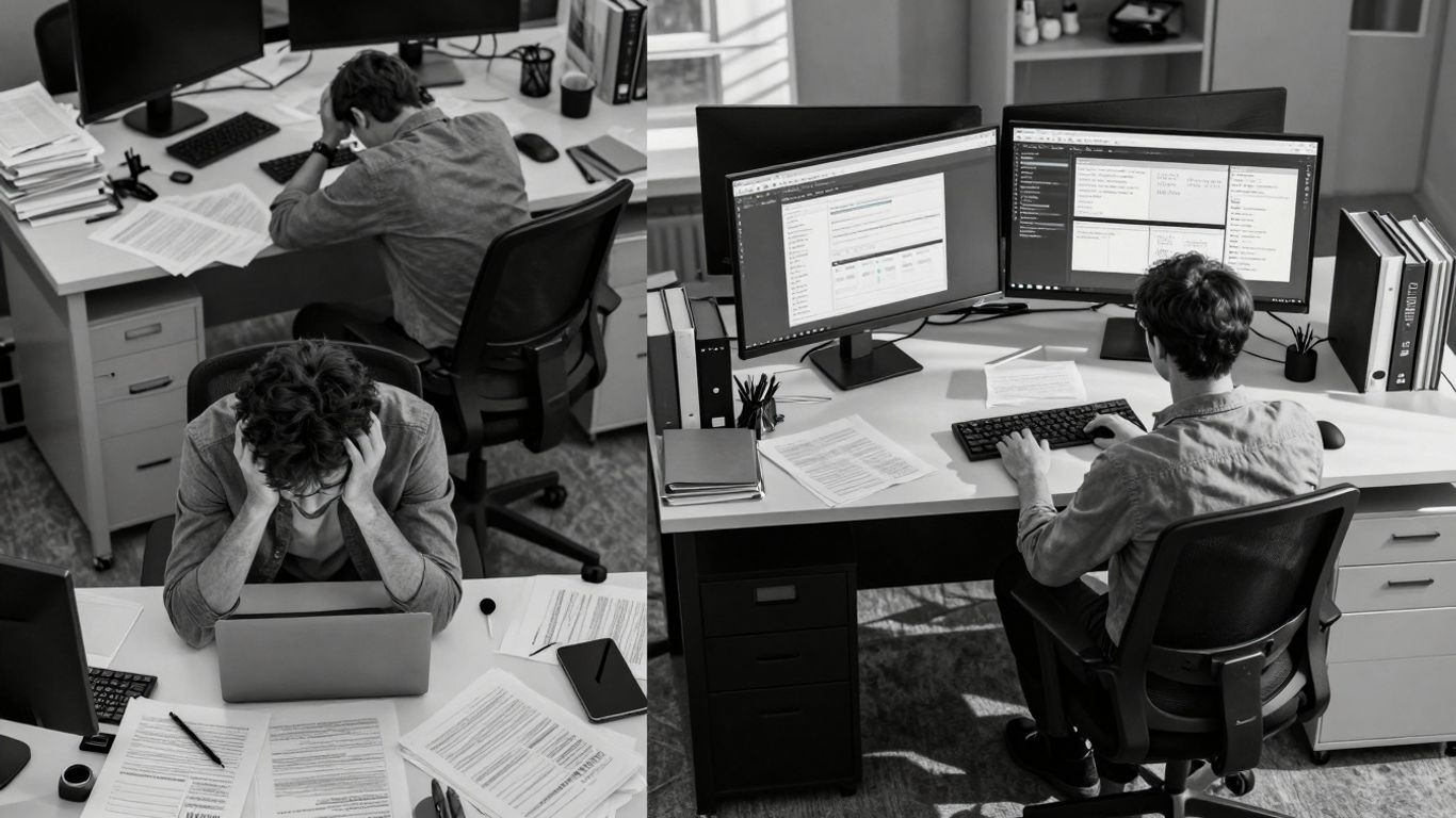 Organized healthcare administration workflow automation.