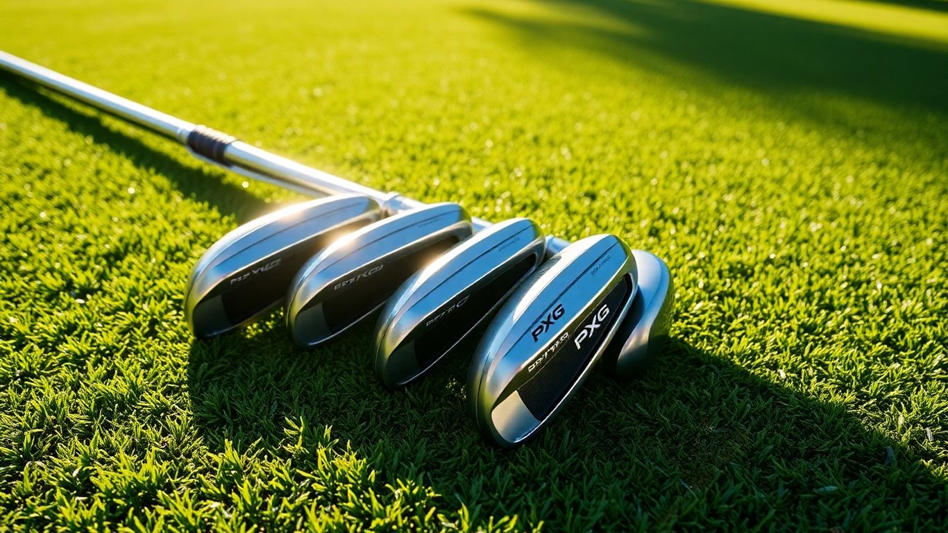 PXG 0211 irons on a golf course