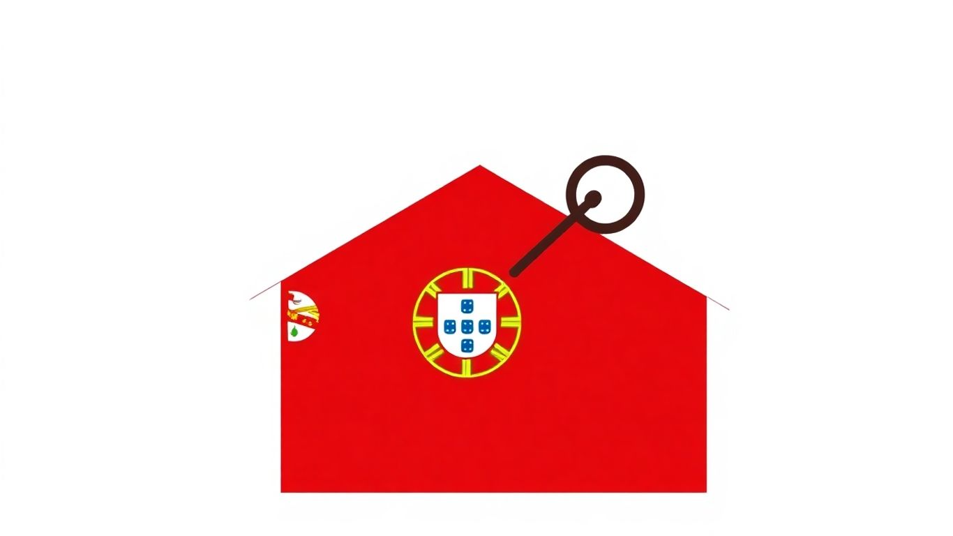 Portuguese mortgage application concept