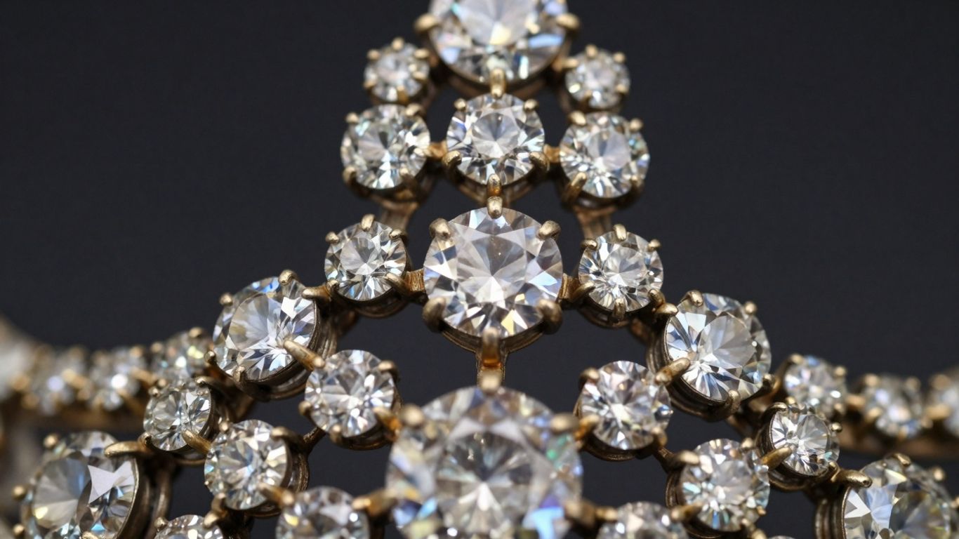 Victorian Polki jewellery with uncut diamonds and gold.
