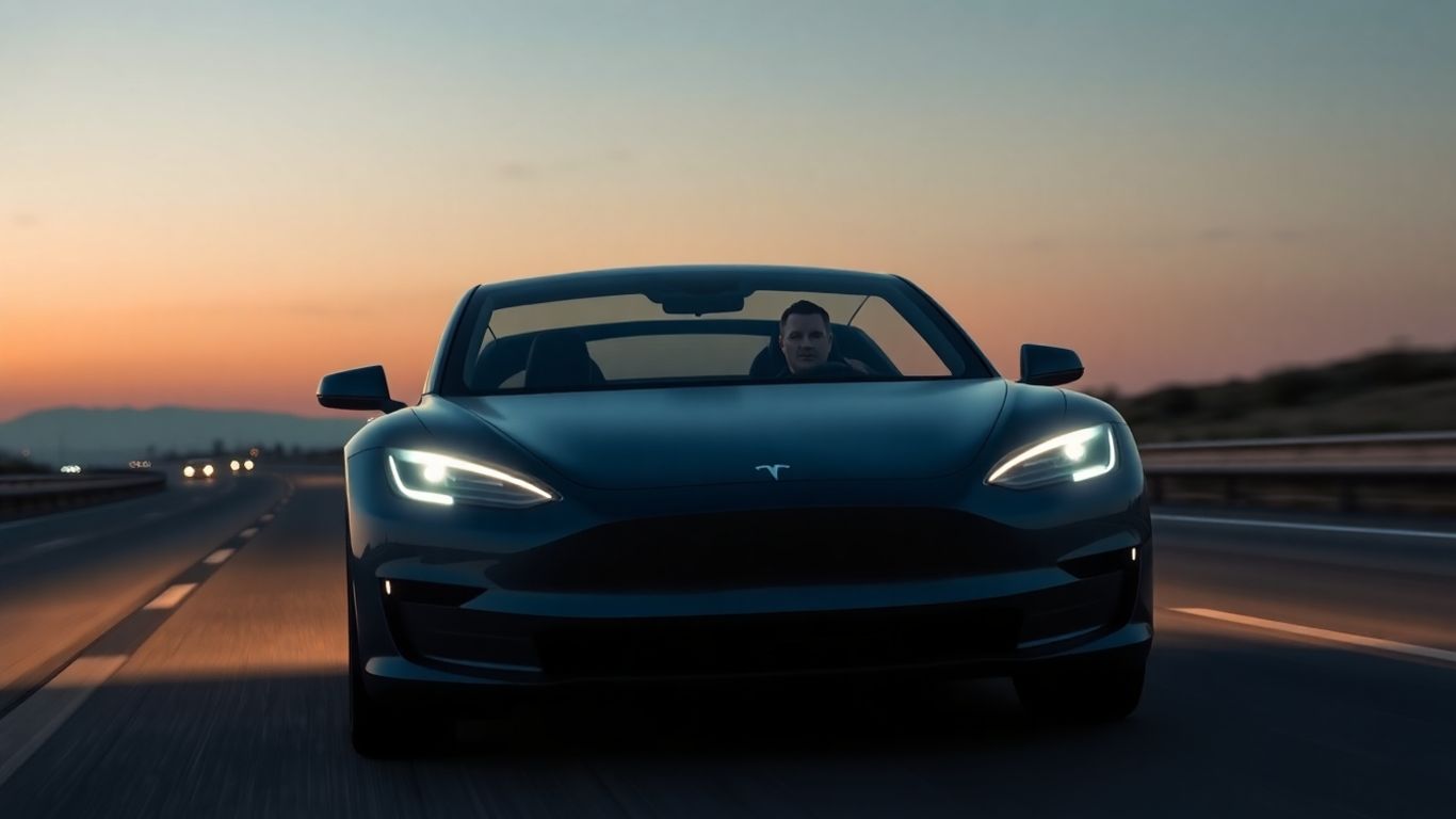 Tesla FSD update with Elon Musk