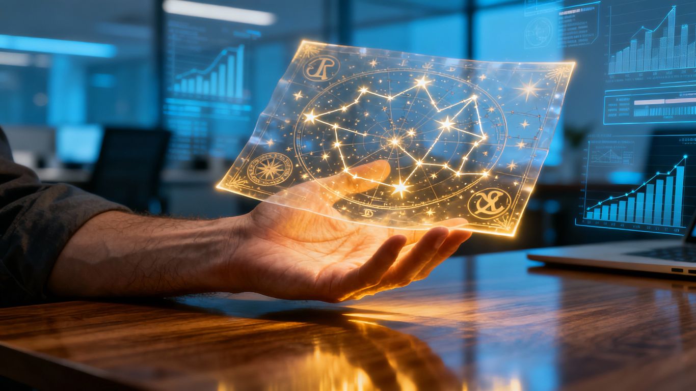 企業家命盤與商業藍圖的結合圖像