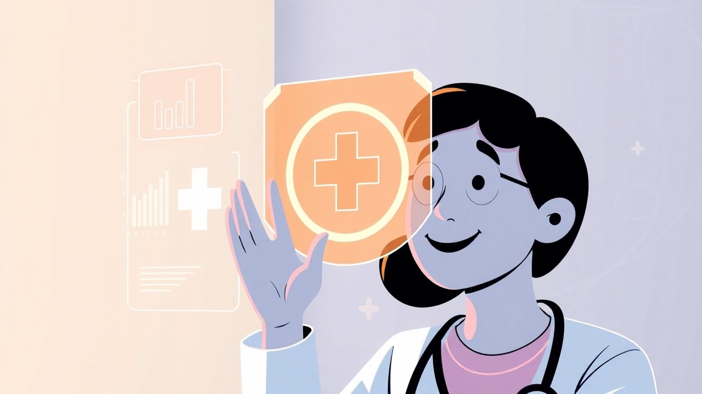 Virtual health assistant interface with medical data.