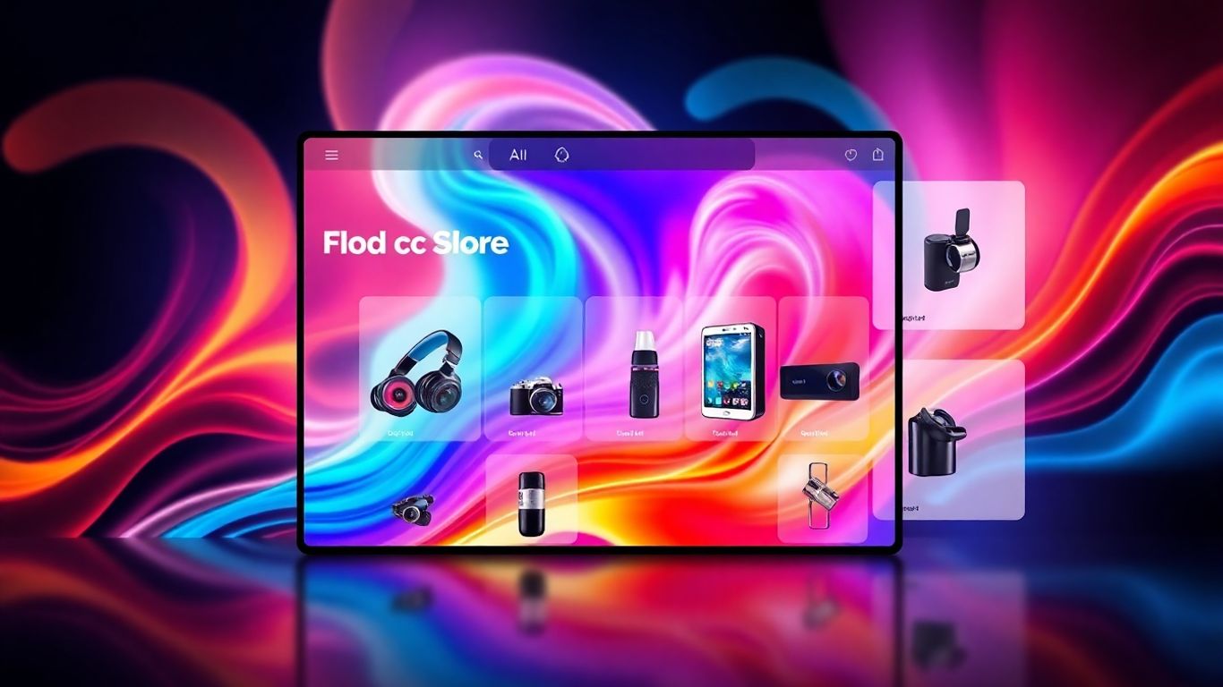 AI product page visuals