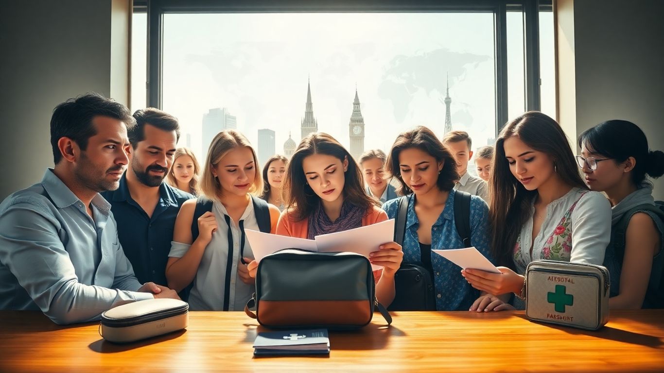 Reisende mit Gesundheitsrisiken im Ausland