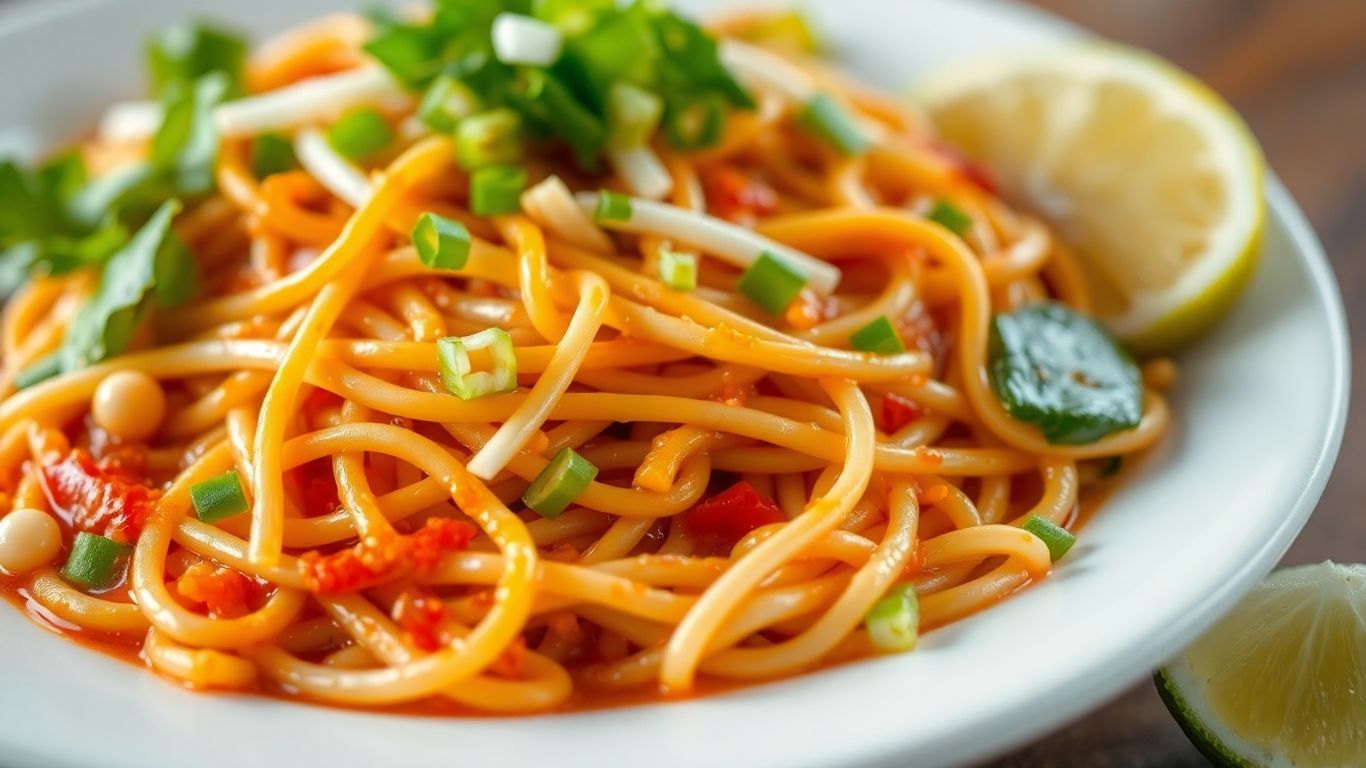 ผัดไทยฮาลาล จานร้อนน่าทาน