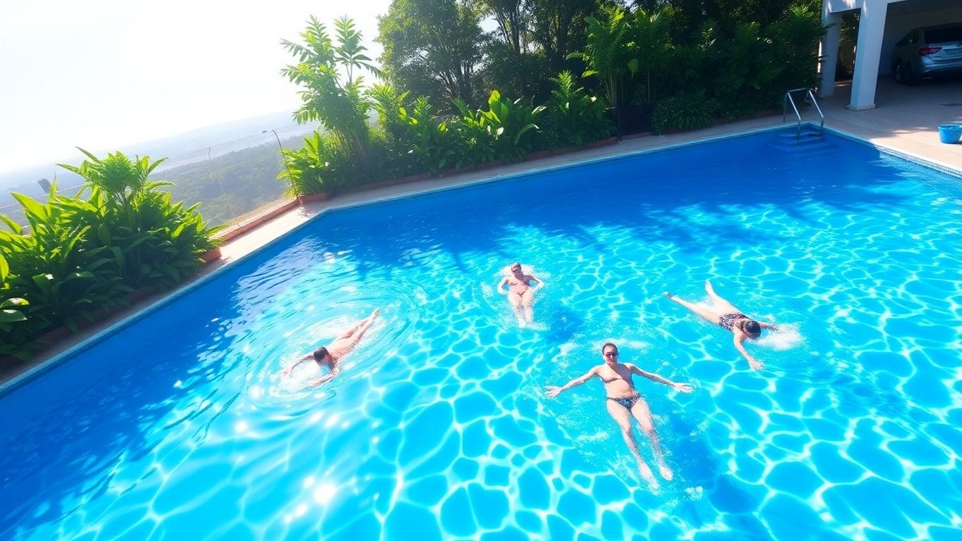 Paragon Swim Centre Adelaide pool with swimmers