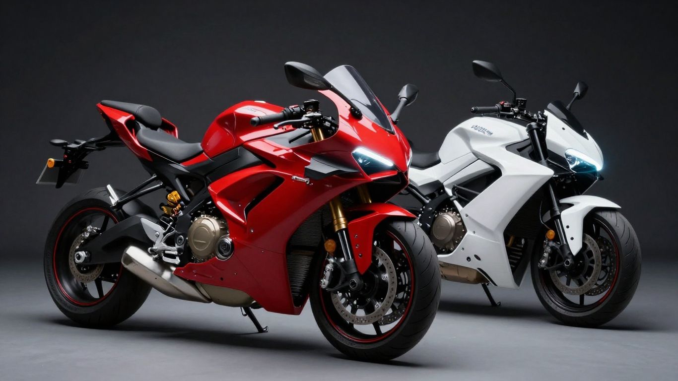 Futuristic electric motorcycles revealed for 2026.