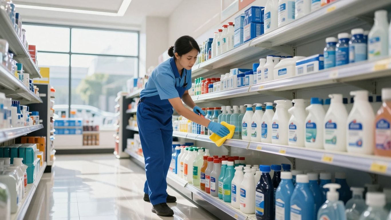 Profesionálne čistenie obchodných priestorov