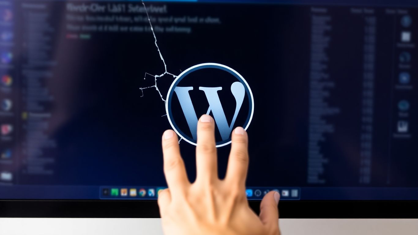 WordPress website repair service