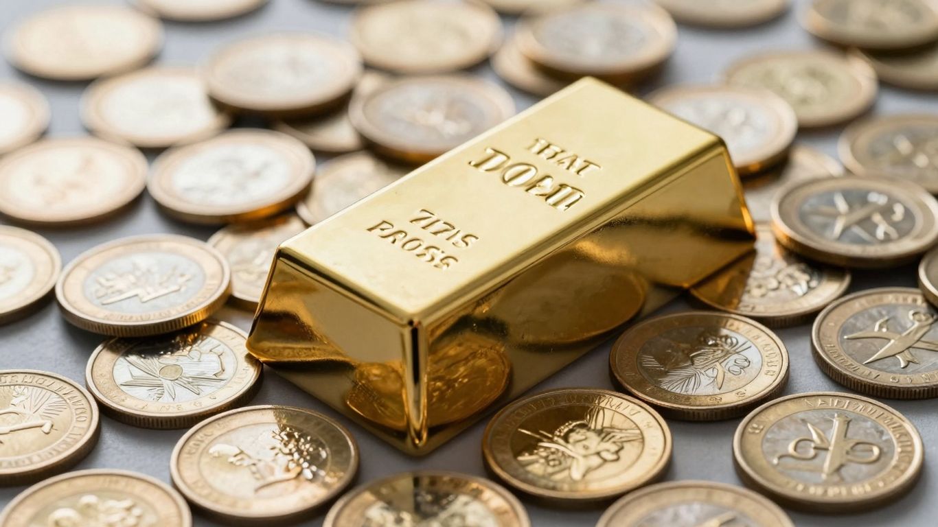 سبائك الذهب والعملات الذهبية