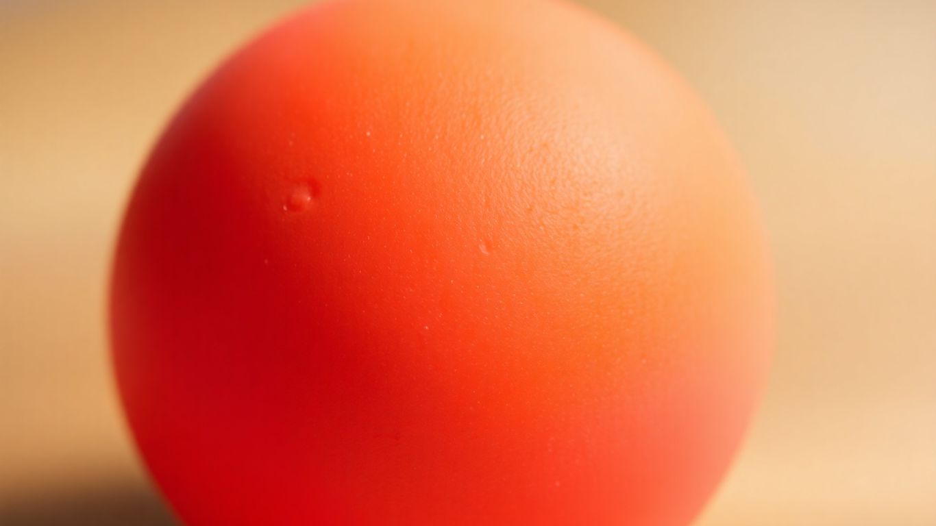 A colorful stress ball being squeezed for relief.