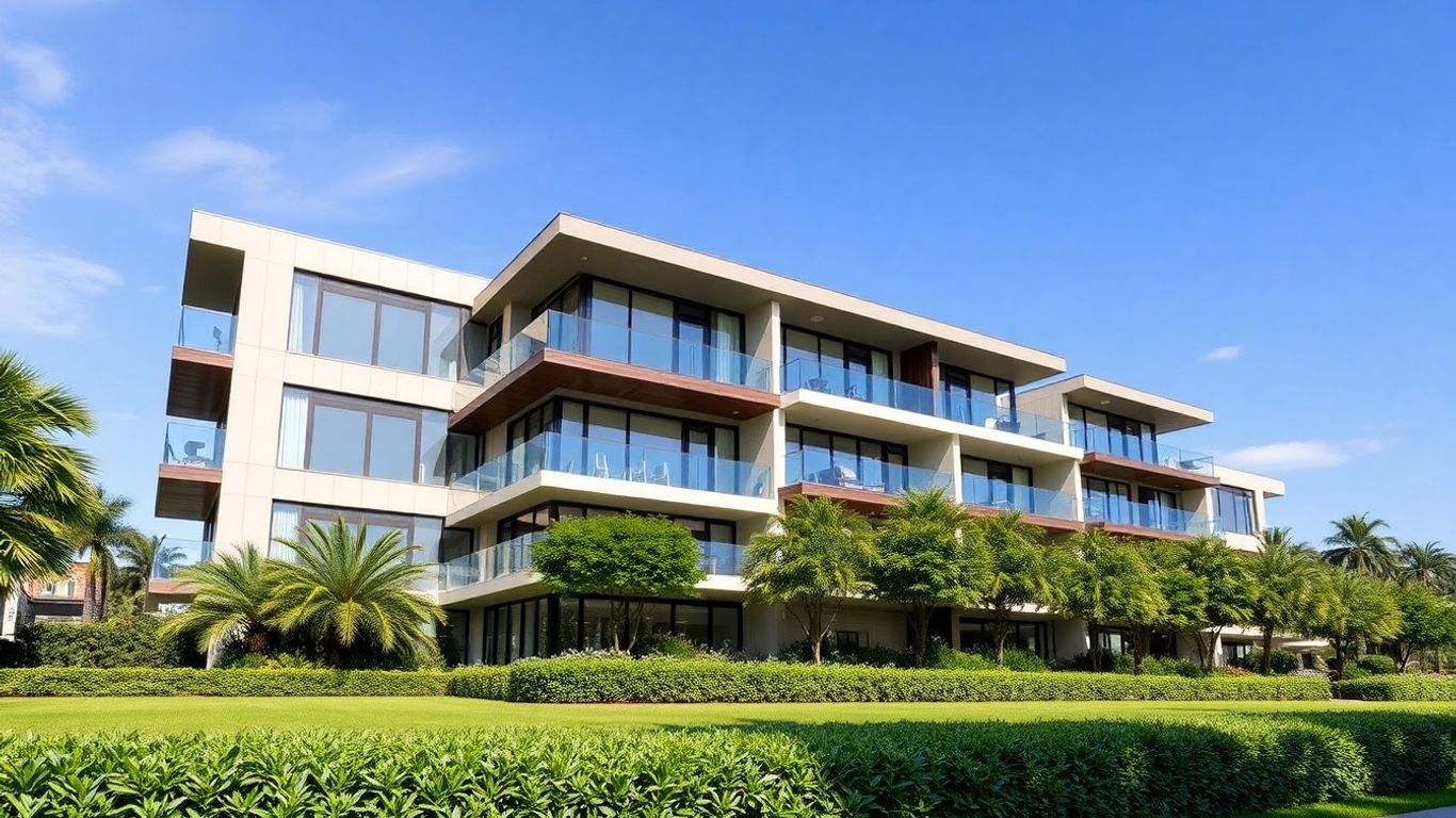 Luxury residential building in Bandra, Mumbai