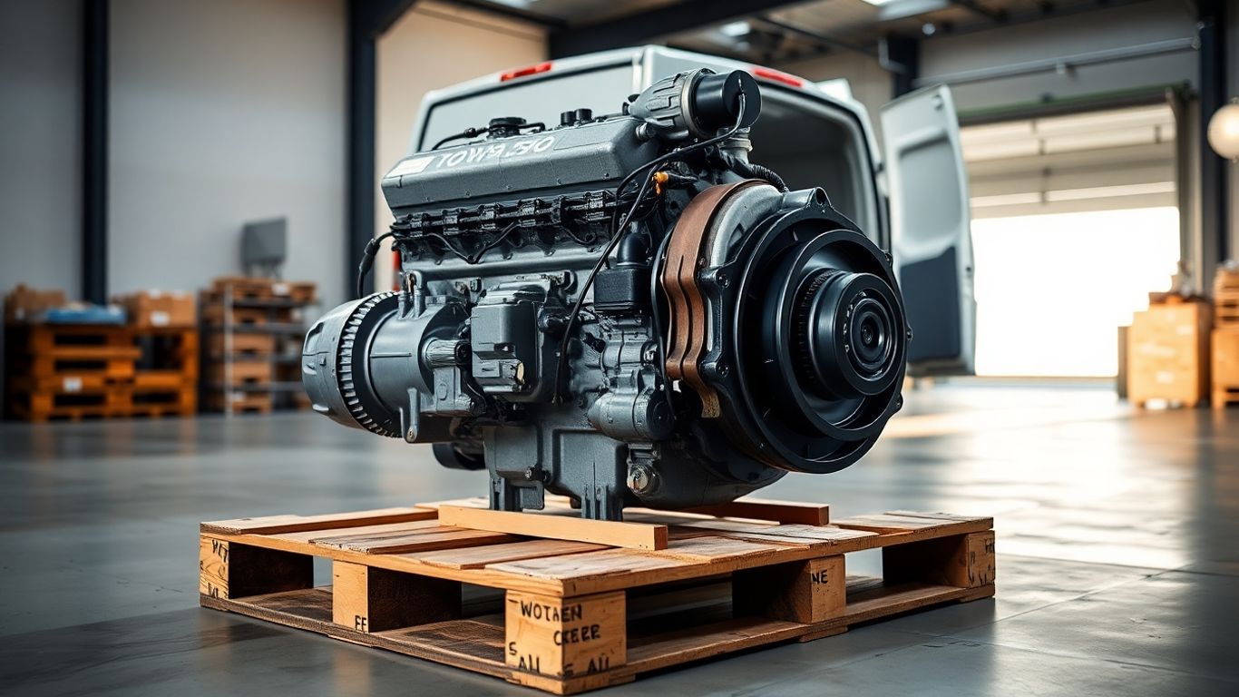 Toyota Echo engine and gearbox ready for delivery