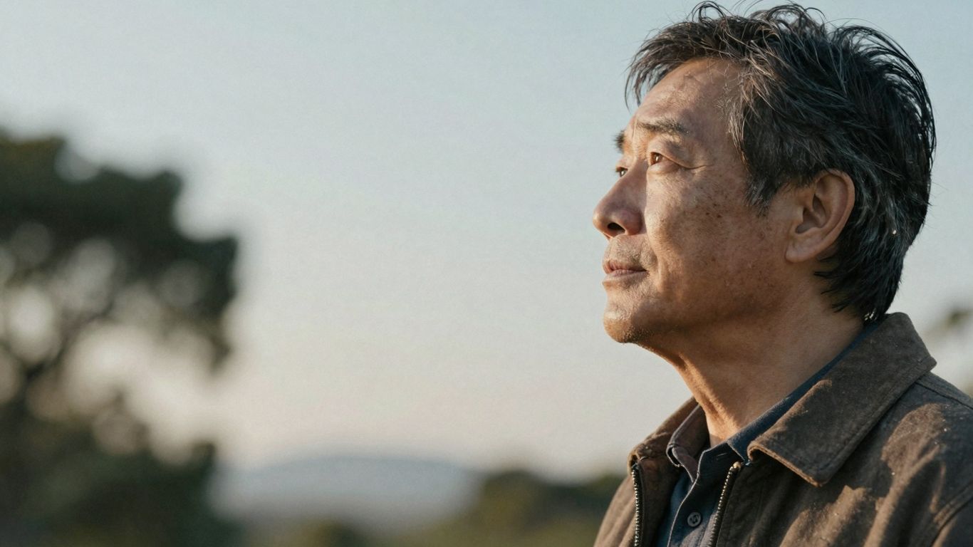 Pessoa pensando no futuro da reforma antecipada.