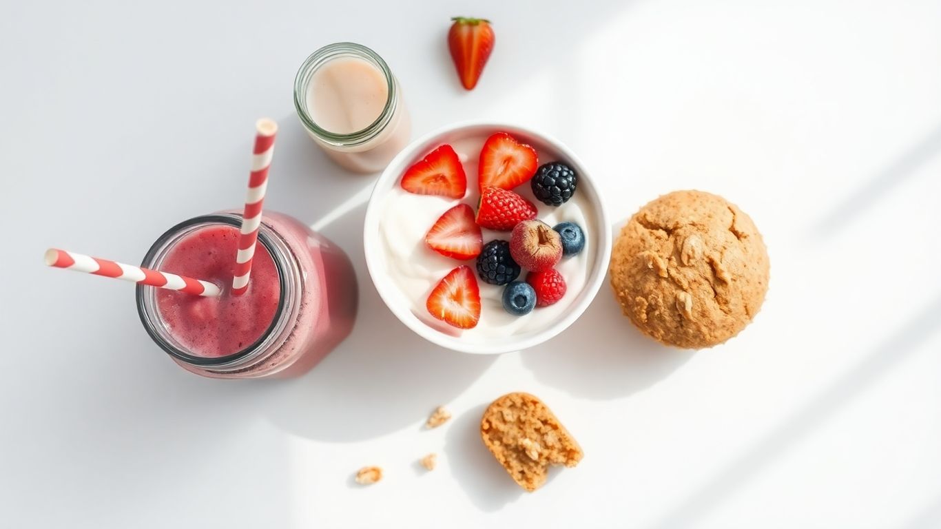 Healthy breakfast on the go ideas