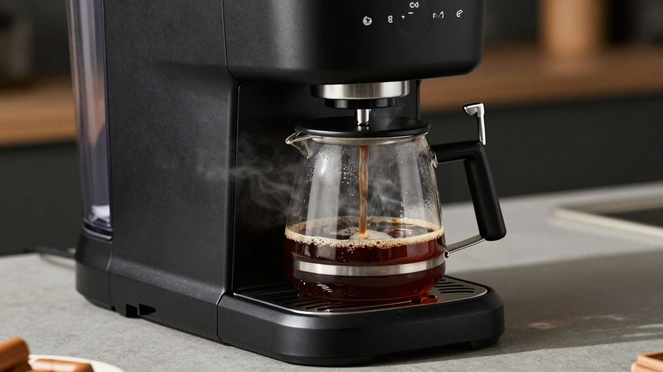 Fellow Aiden Precision Coffee Maker with reusable filter.