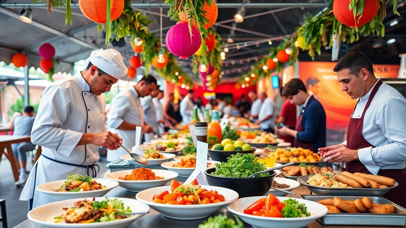 Festival gastronomique de Saint-Martin : durabilité et technologie culinaire.