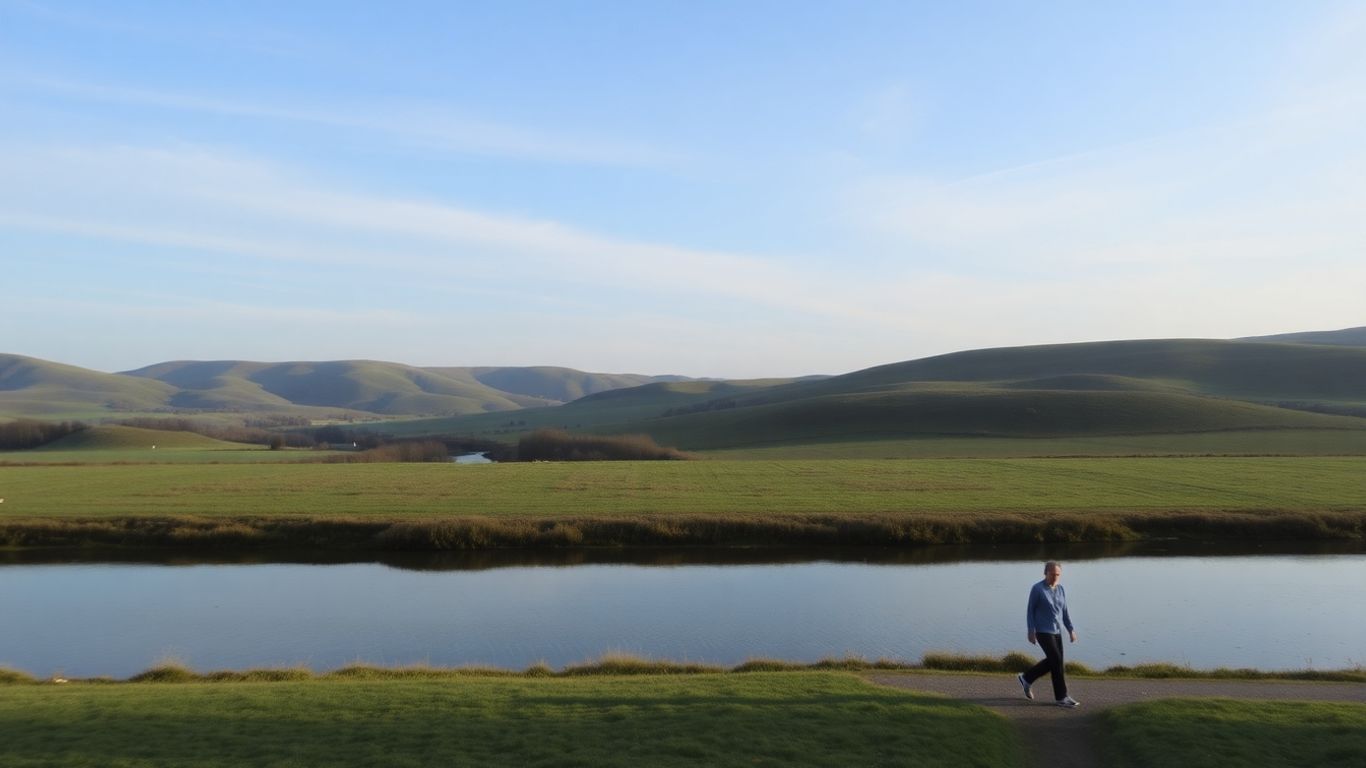 Paysage serein à Auray pour le développement personnel