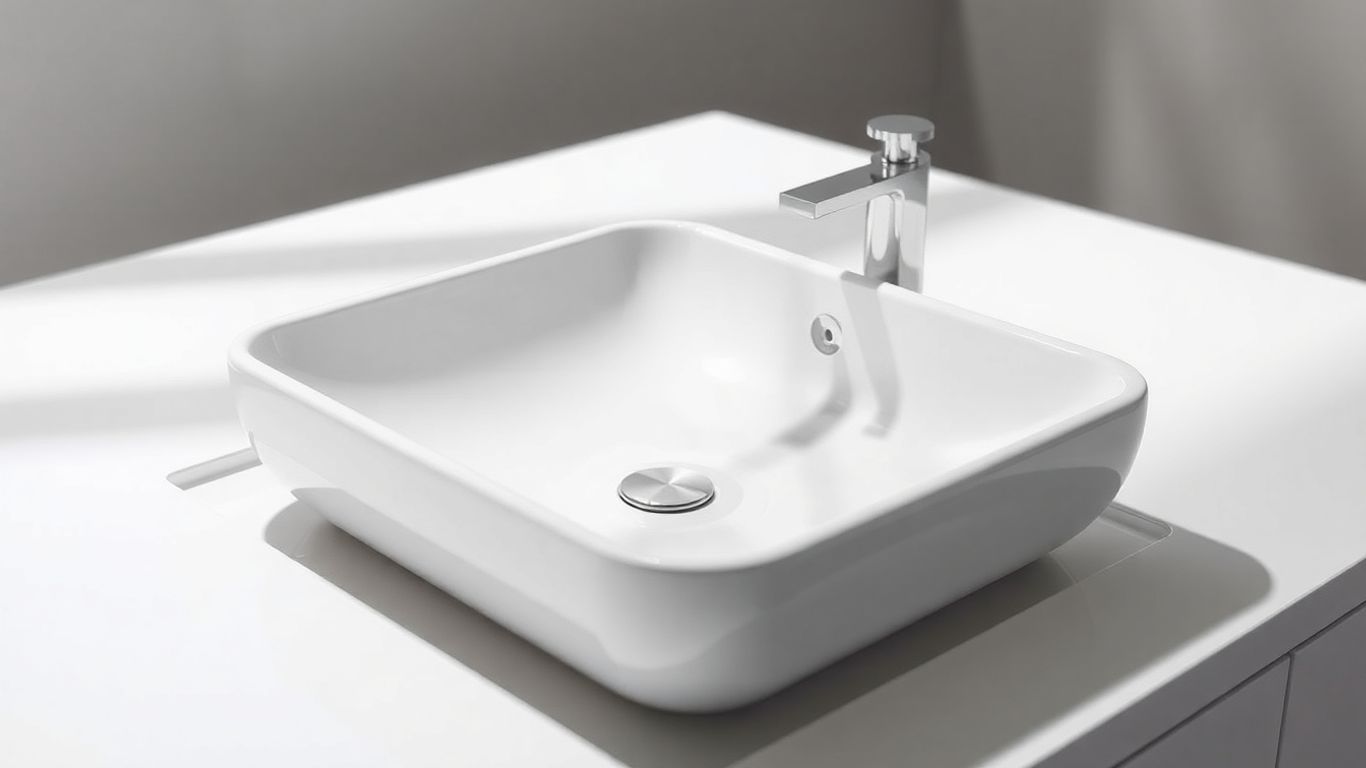 Modern bathroom vanity wash hand basin
