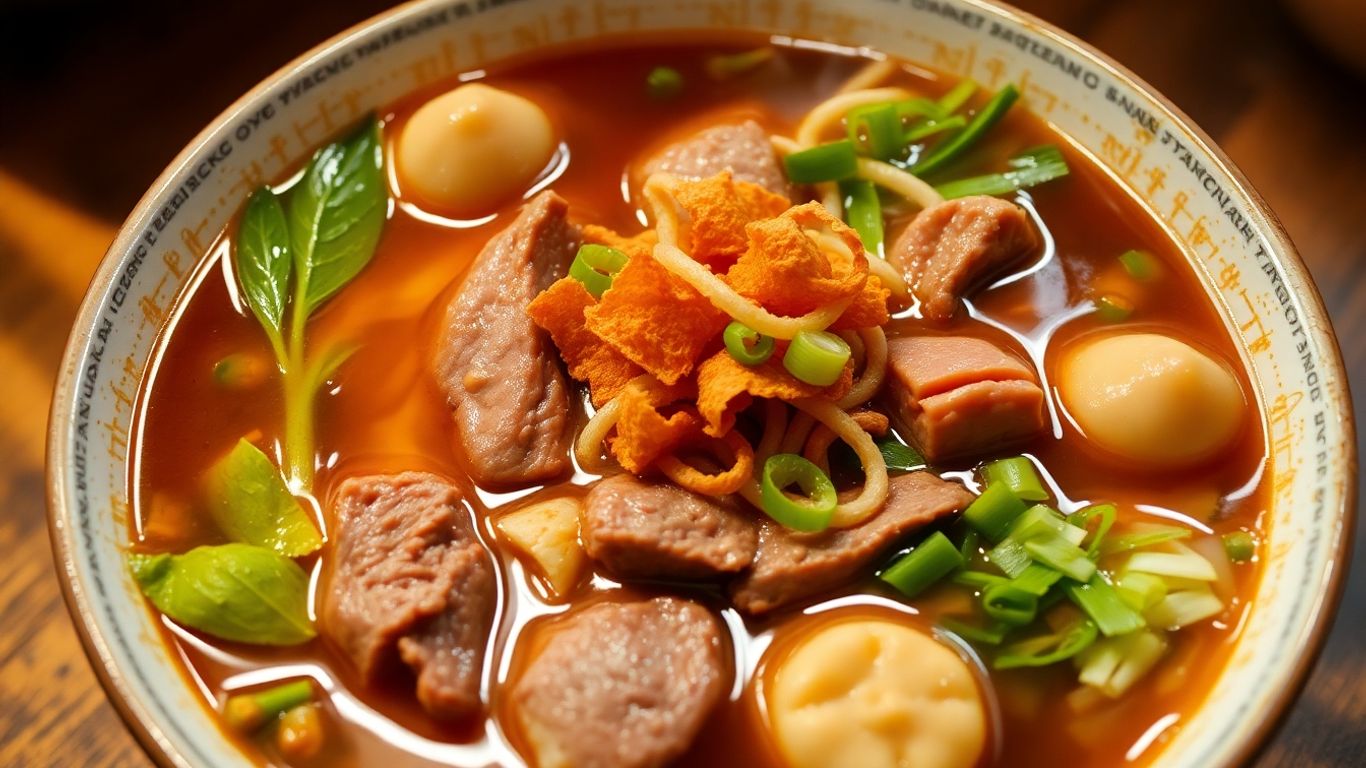 ก๋วยเตี๋ยวเรือฮาลาลรสเด็ดน่าทาน