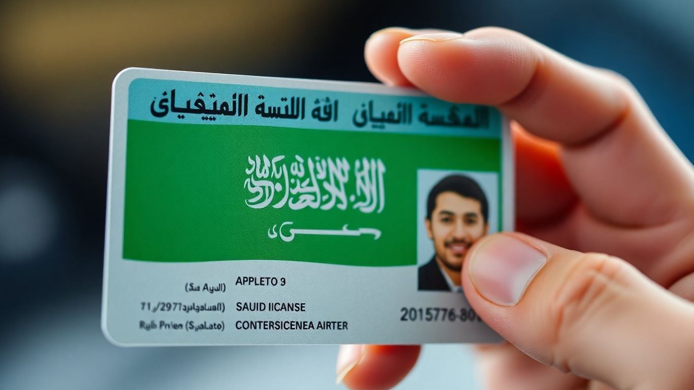 رخصة قيادة سعودية