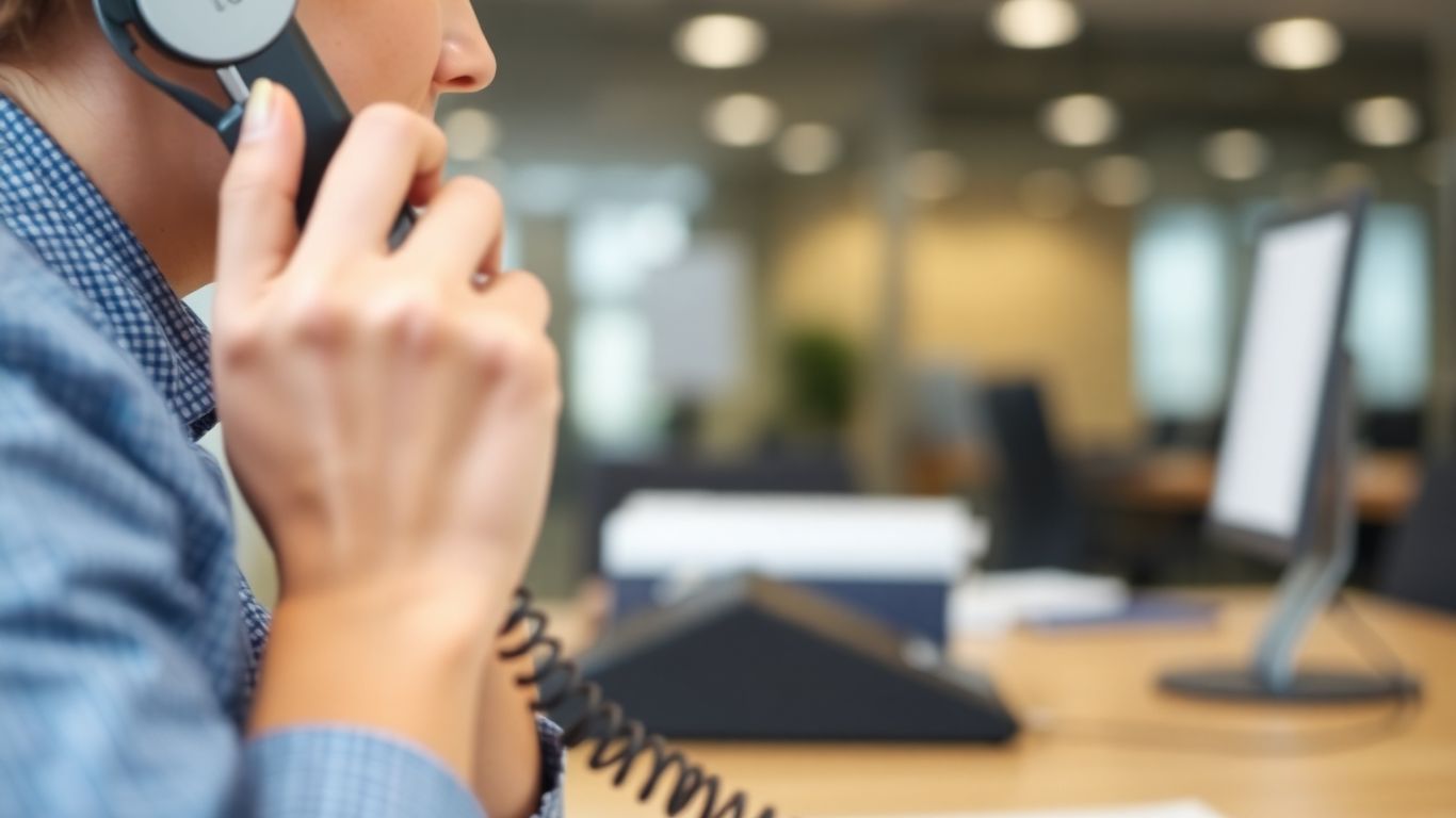 Person using a Fidelity Investments phone.