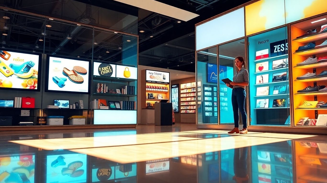 Pequenos negócios lucrativos em comércio eletrônico e varejo.