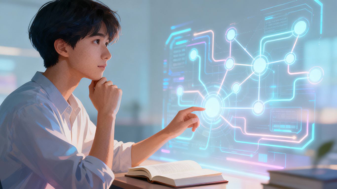 AI generating practice tests and identifying weak areas.