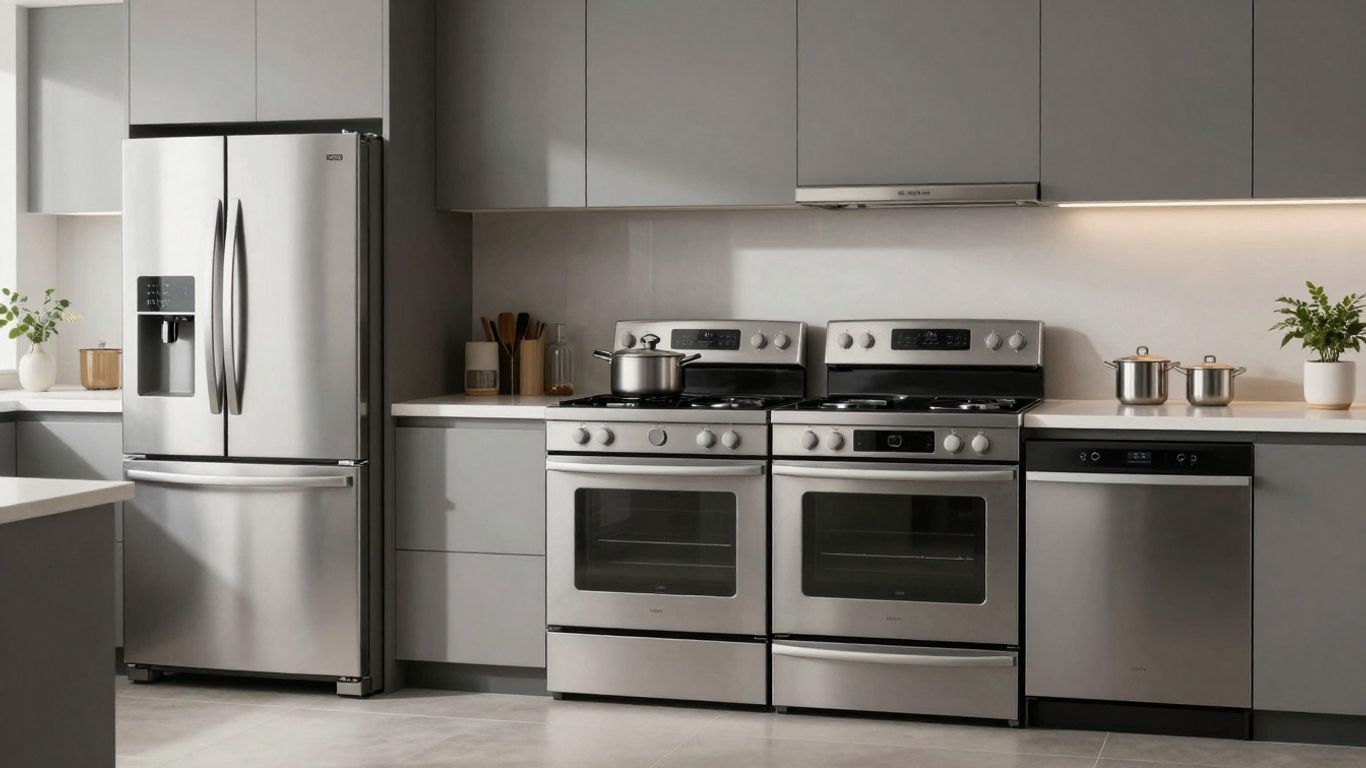 Modern kitchen with top-rated appliances