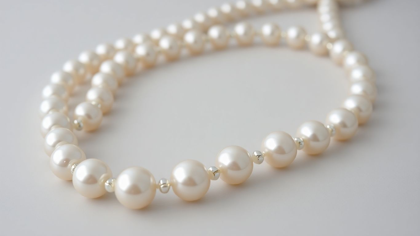 Elegant pearl necklace<a data-fixed=