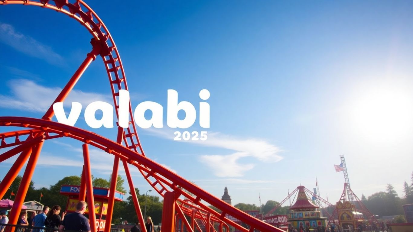 Parc Walibi avec montagnes russes et attractions pour 2025.