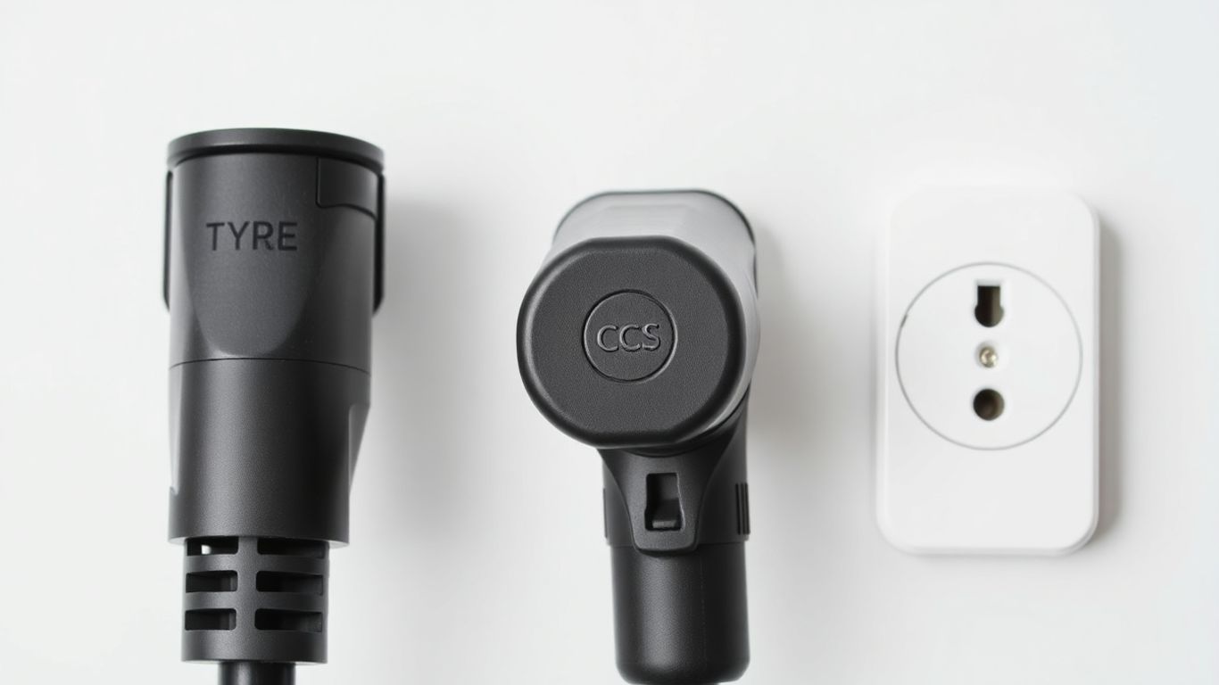 Prises de recharge pour voitures électriques : Type 2, Combo, domestique