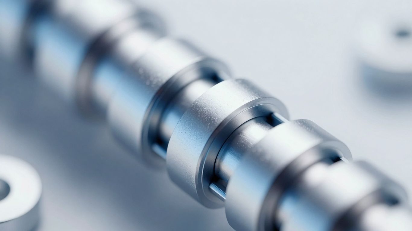 Advanced well seal with metallic and blue components.