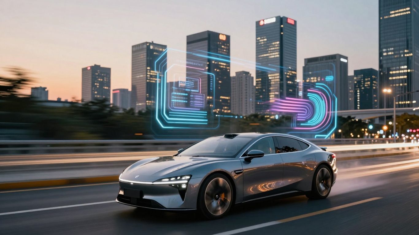 Luxury brand digital engagement cityscape