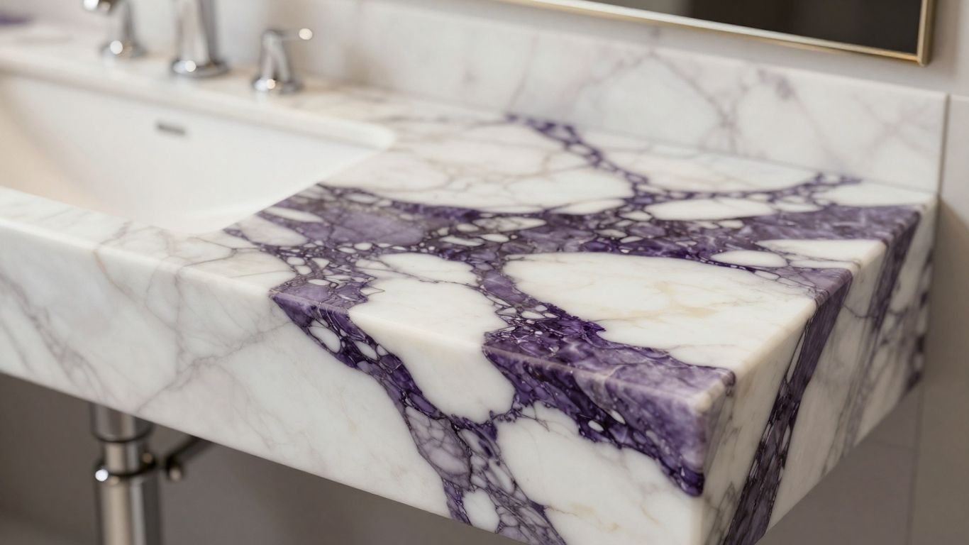 Calacatta Viola Marble Enhances Modern Design Elegance– SurfacesGalore