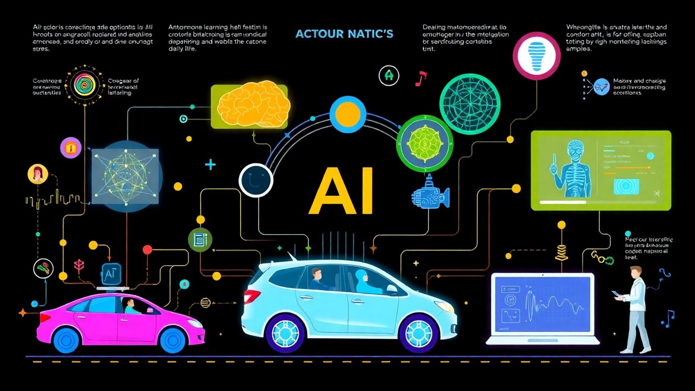 AI applications infographic