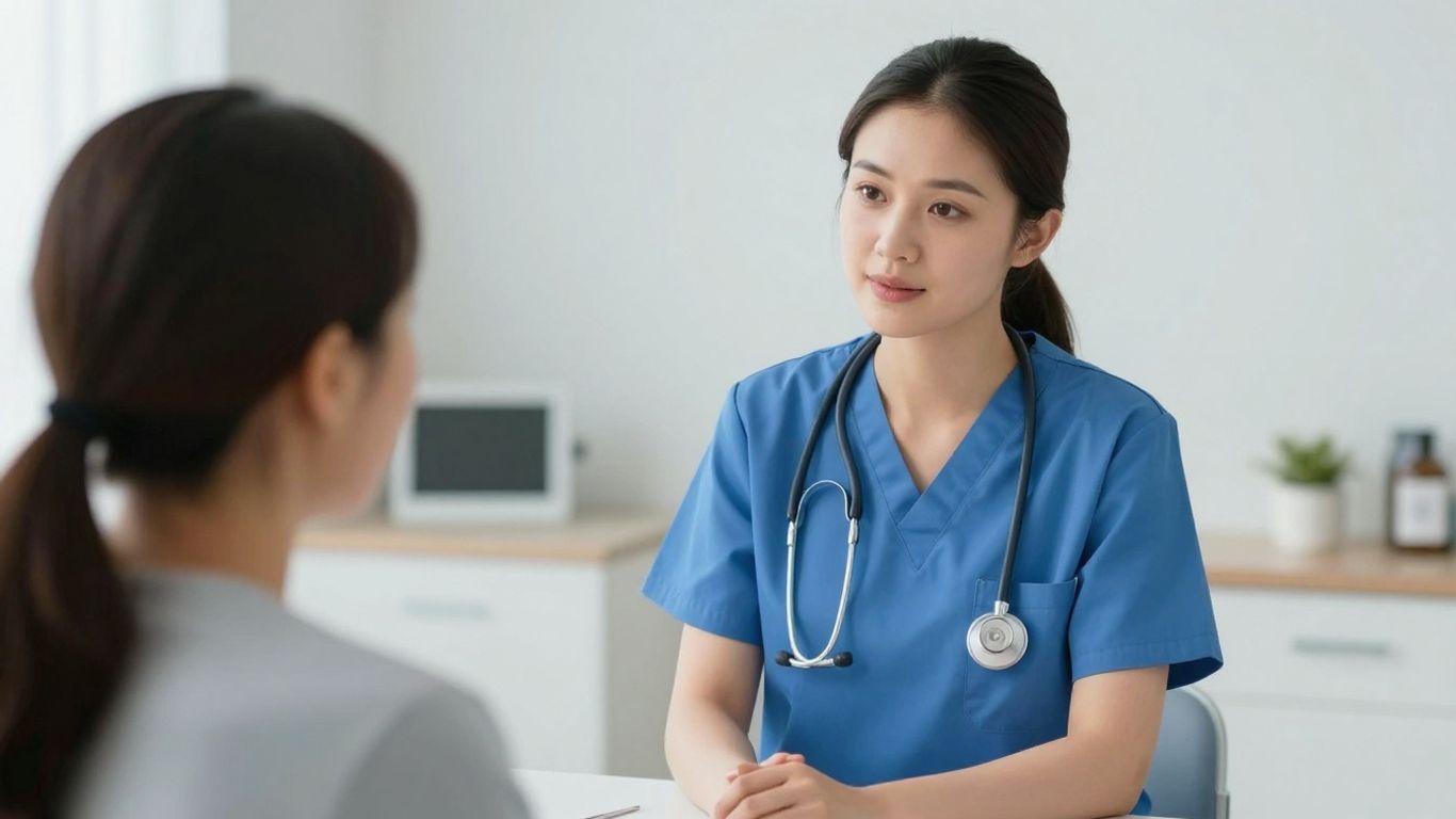 Lead CNA providing compassionate care to a patient.