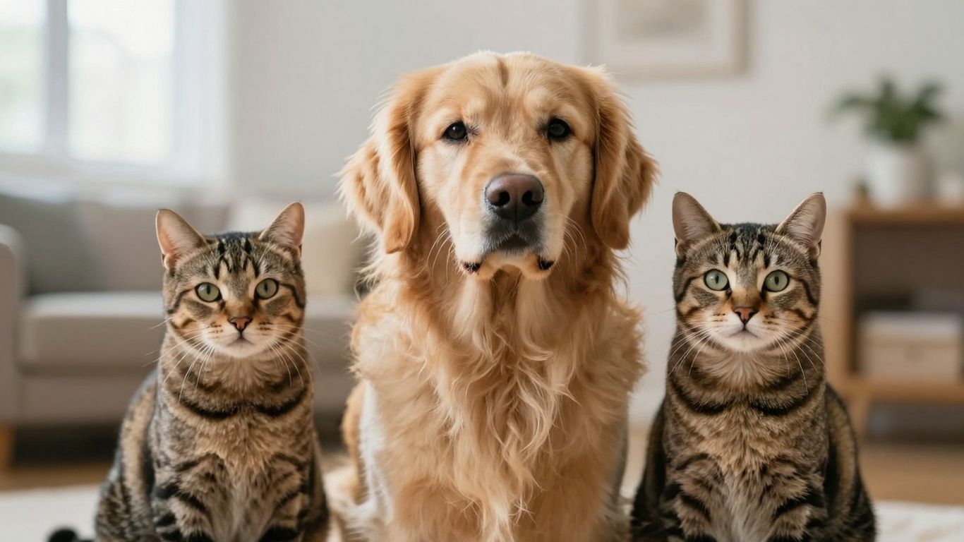 Aflac pet insurance review with dog and cat.