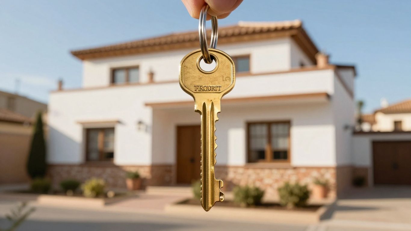 Casa con llave dorada, seguro de hogar España.