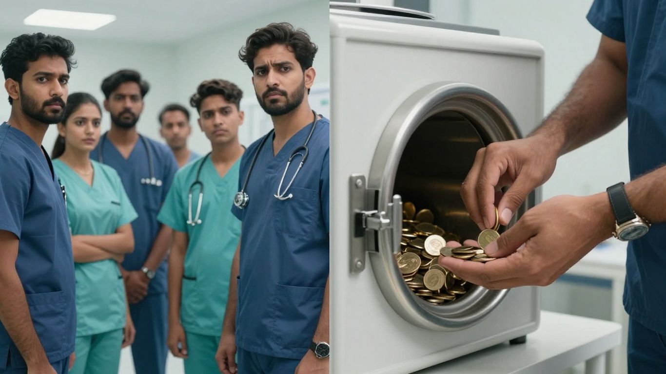 Financial security and healthcare protection concept.