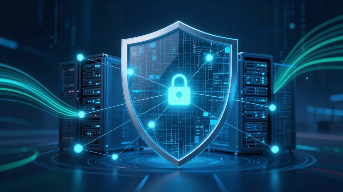 Digital shield protecting network servers and data streams.