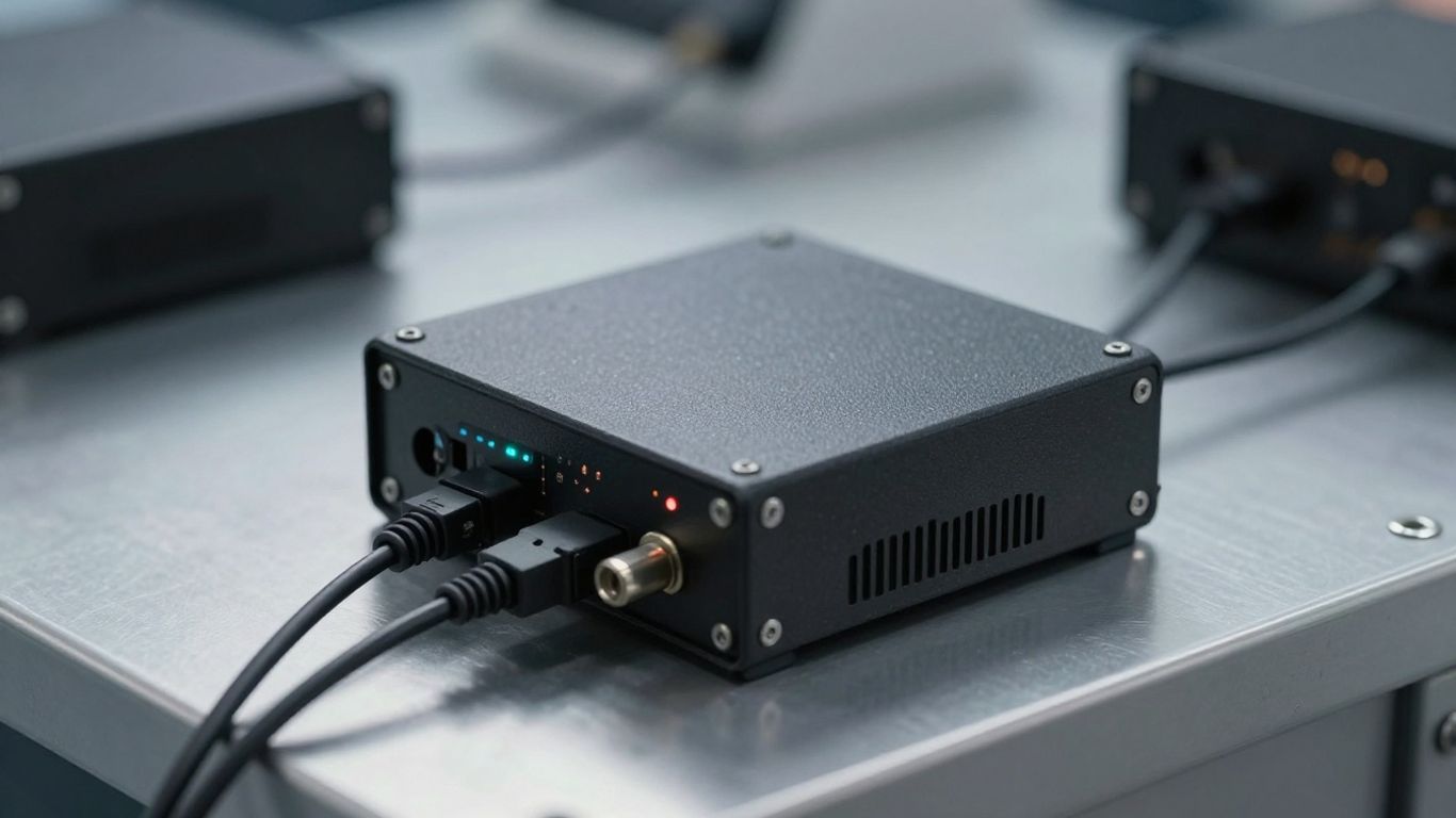 Portable Edge AI Nodes for Defence and Secure Infrastructure