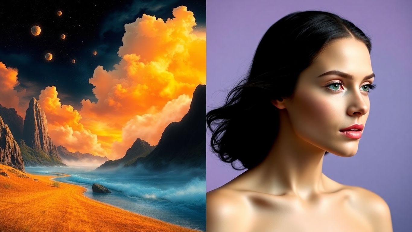 ภาพเปรียบเทียบงานศิลปะ AI