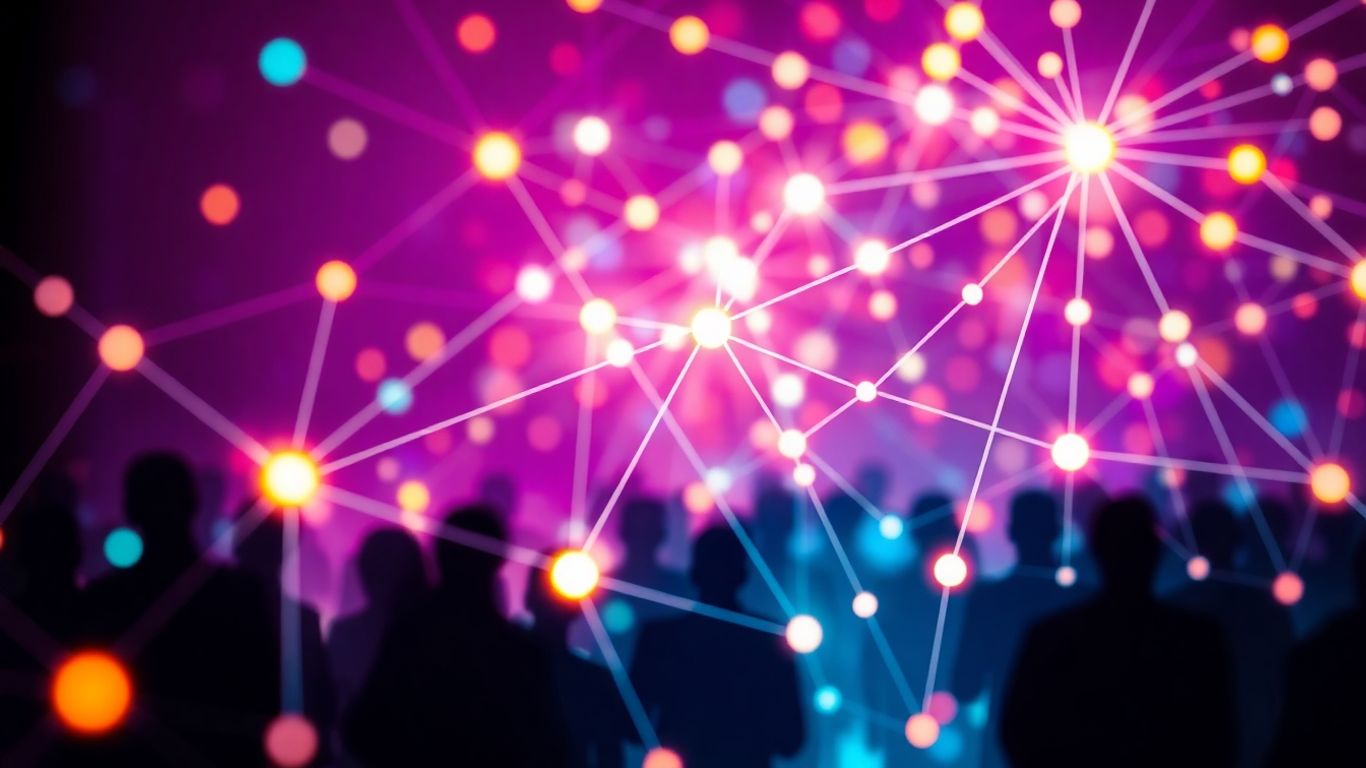 Customer acquisition pathways and business growth visualization.