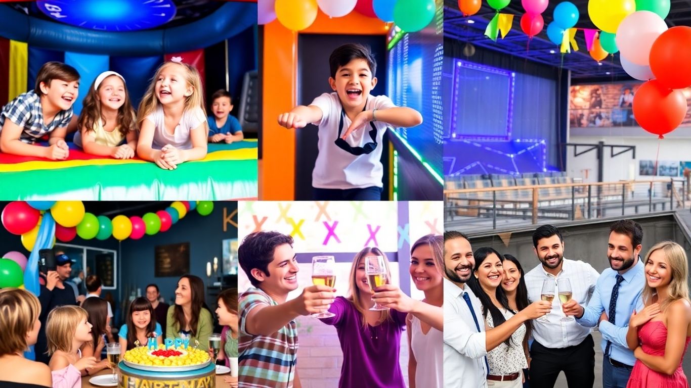 Dallas birthday party ideas for all ages.