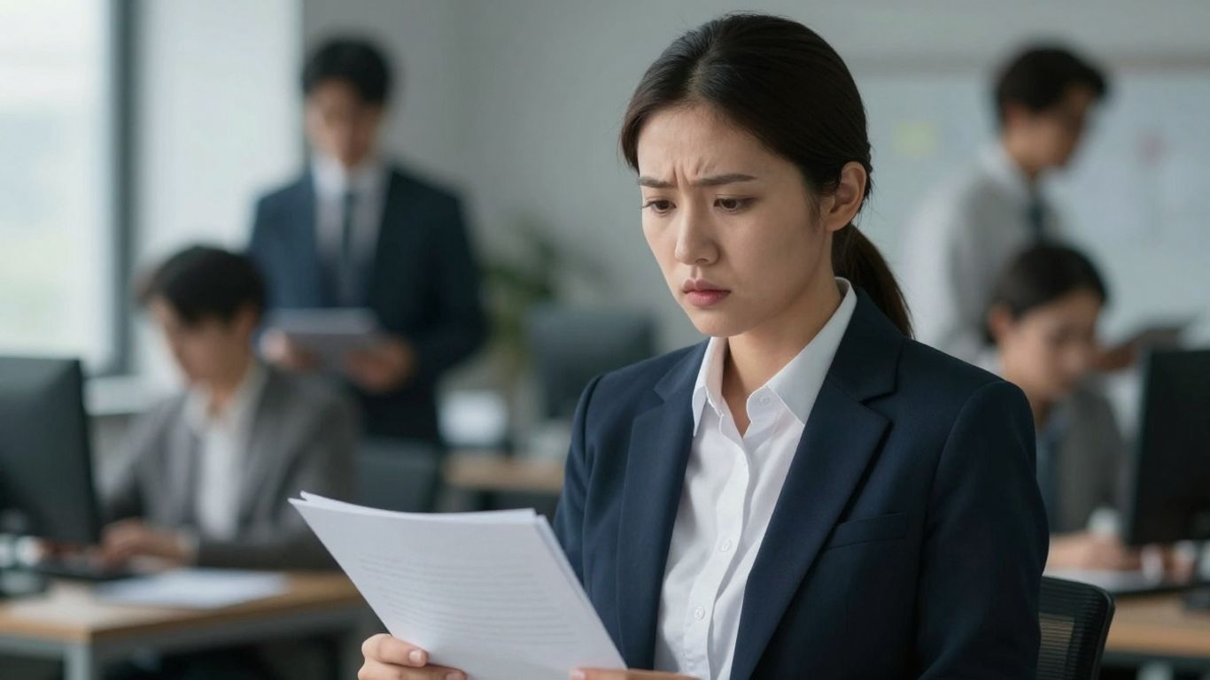 Délégué à la protection des données dans un bureau.